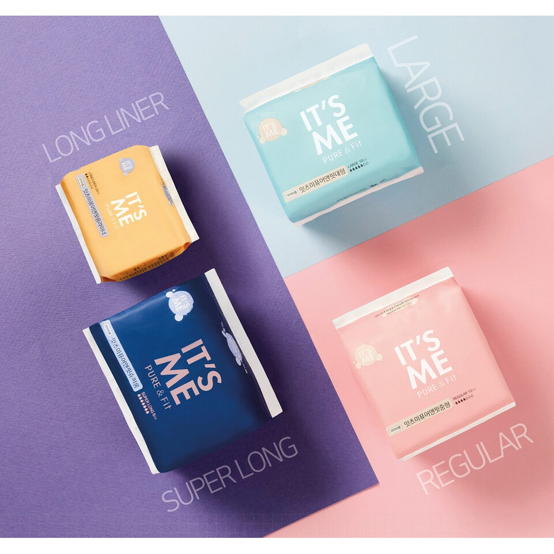 It's Me Pure & Fit Long Liner — ежедневные прокладки, прокладки ежедневные, гигиенические прокладки — фото 5