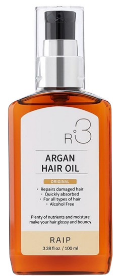 Raip R3 ARGAN HAIR OIL ORIGINAL — аргановое масло для волос, масло для волос, argan hair oil