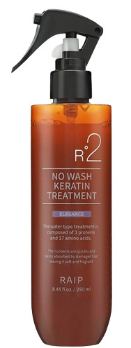 Raip R2 NO WASH KERATIN TREATMENT ELEGANCE — кератиновый спрей для волос, несмываемый спрей для волос, keratin treatment spray