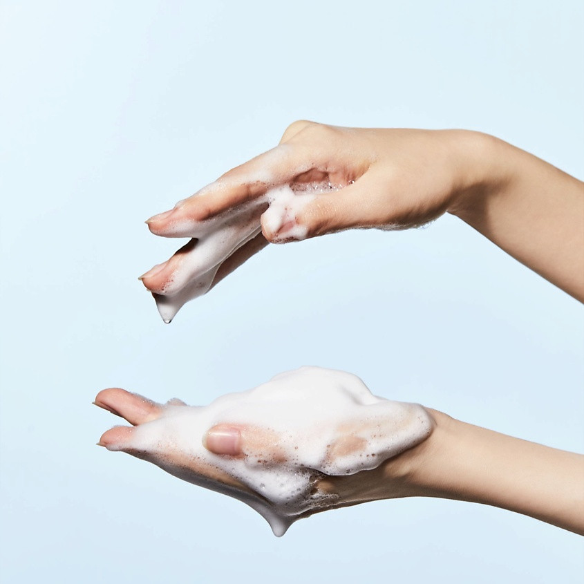 ANUA Мягкая пенка для умывания с гиалуроновой кислотой и пантенолом 8 HYALURONIC ACID HYDRATING GENTLE FOAMING CLEANSER — мягкая пенка для умывания, пенка для лица, очищающая пенка — фото 2