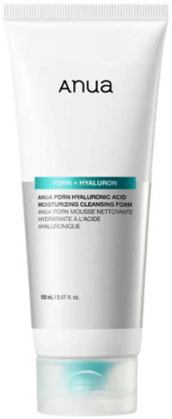 ANUA Увлажняющая пенка для умывания PDRN HYALURONIC ACID MOISTURIZING CLEANSING FOAM — увлажняющая пенка для умывания, пенка для лица, очищающая пенка