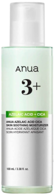 ANUA Успокаивающая эмульсия с 3% азелаиновой кислотой AZELAIC ACID CICA SKIN SOOTHING MOISTURIZER — успокаивающая эмульсия, эмульсия для лица, увлажняющая эмульсия