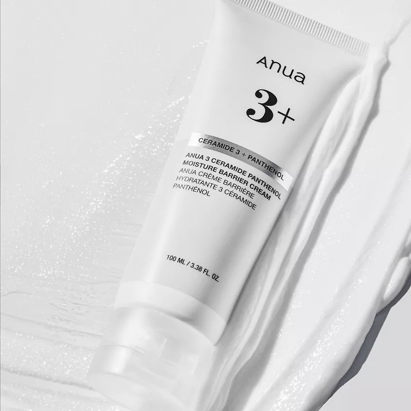 ANUA Крем для увлажнения и восстановления 3 CERAMIDE PANTHENOL MOISTURE BARRIER CREAM — крем для лица, увлажняющий крем, восстанавливающий крем — фото 3