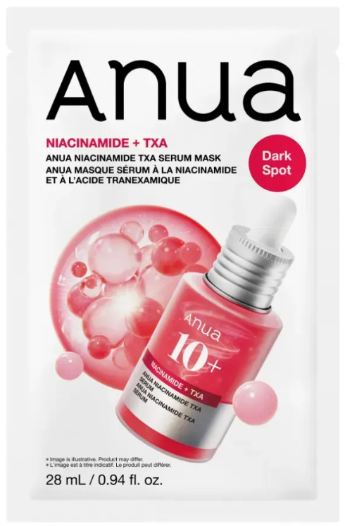 ANUA Осветляющая маска NIACINAMIDE TXA SERUM MASK — anua niacinamide txa serum mask, ANUA, тканевая маска