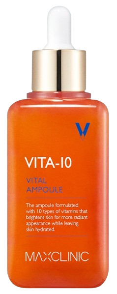 MaxClinic Мультивитаминная сыворотка для осветления кожи Vita-10 Vital Ampoule — maxclinic vita-10 vital ampoule, MaxClinic, мультивитаминная сыворотка