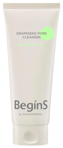 BeginS Очищающая пенка для глубокого очищения пор JUNGSAEMMOOL Grape Seed Pore Cleanser — begins jungsaemmool grape seed pore cleanser, BeginS, пенка для умывания