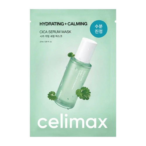 Celimax Успокаивающая сывороточная маска с центеллой THE REAL CICA CALMING SERUM MASK — celimax the real cica calming serum mask, Celimax, тканевая маска