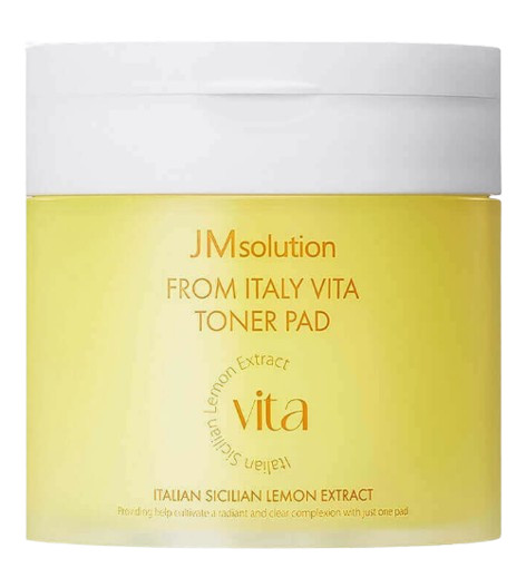 JMsolution Осветляющие тонер-пэды с экстрактом лимона FROM ITALY VITA TONER PAD — jmsolution from italy vita toner pad, JMsolution, тонер-пэды для лица
