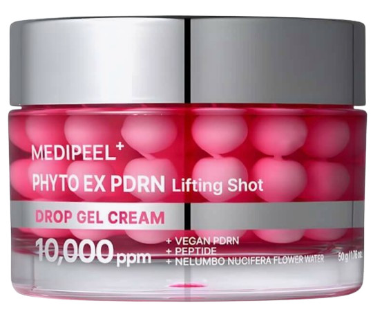 MediPeel Капсульный крем с пептидами, ПДРН и микроиглами PHYTO EX PDRN LIFTING SHOT DROP GEL CREAM — medi-peel phyto ex pdrn lifting shot drop gel cream, Medi-Peel, гель-крем для лица
