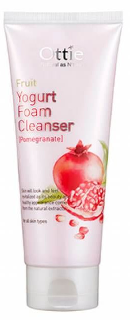 Ottie Йогуртовая пенка для умывания Fruit Yogurt Foam Cleanser гранат — ottie fruit yogurt foam cleanser pomegranate, Ottie, пенка для умывания