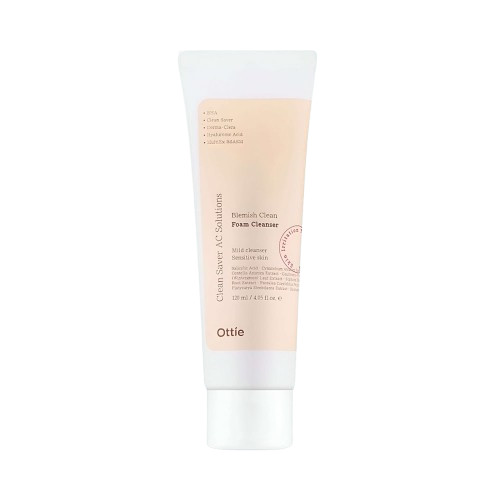 Ottie Очищающая пенка для проблемной кожи Blemish Clean Foam Cleanser — ottie blemish clean foam cleanser, Ottie, пенка для проблемной кожи