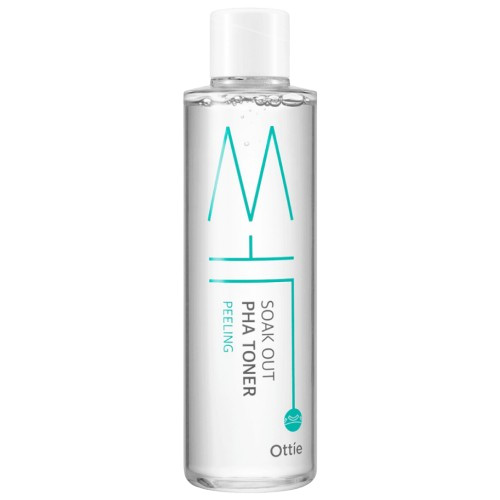 Ottie Пилинг-тоник с PHA-кислотами Soak Out PHA Toner Peeling — ottie pha peeling toner, Ottie, пилинг-тоник