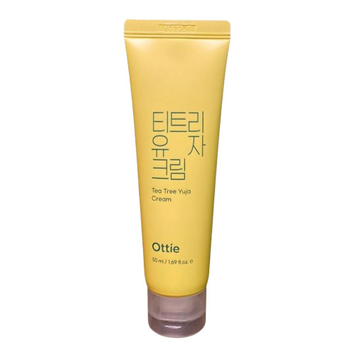 Ottie Противовоспалительный крем для лица с экстрактом чайного дерева Tea Tree Yuja Cream — ottie tea tree yuja cream, Ottie, крем для лица