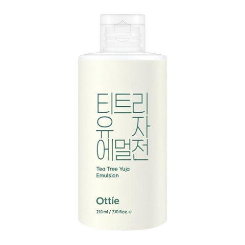 Ottie Освежающая эмульсия для лица с экстрактом чайного дерева Tea Tree Yuja Emulsion — ottie tea tree yuja emulsion, Ottie, освежающая эмульсия для лица