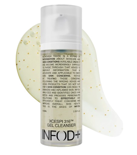 INFOD+ Гель для умывания с микроспикулами XCESPI316 Gel Cleanser — infodplus xcespi316 gel cleanser, INFOD+, гель для умывания