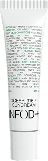 INFOD+ Солнцезащитный крем XCESPI316 Sun Cream — infodplus xcespi316 sun cream, INFOD+, солнцезащитный крем для лица