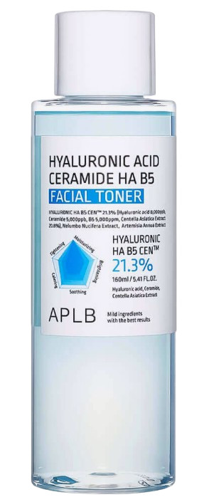 APLB Увлажняющий тонер с церамидами и пантенолом Hyaluronic Acid Ceramide HA B5 Facial Toner — aplb hyaluronic acid ceramide ha b5 facial toner, APLB, увлажняющий тонер