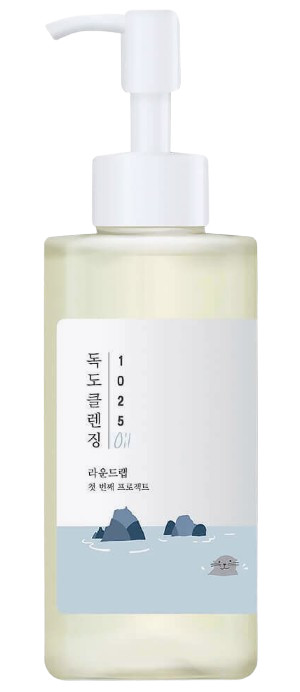 Round Lab Лёгкое гидрофильное масло с морской водой 1025 Dokdo Cleansing Oil — round lab 1025 dokdo cleansing oil, Round Lab, гидрофильное масло