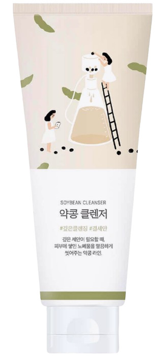 Round Lab Питательная пенка-скраб для умывания с соей Soybean Cleanser — round lab soybean cleanser, Round Lab, пенка для умывания