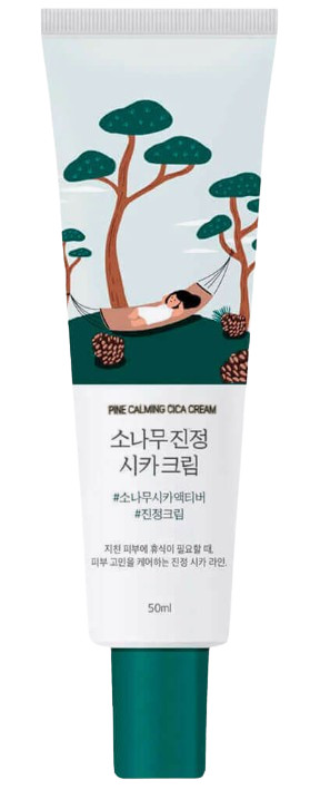 Round Lab Крем с экстрактами сосны и центеллы для проблемной кожи Pine Calming Cica Cream — round lab pine calming cica cream, Round Lab, крем для проблемной кожи