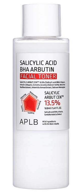 APLB Тонер c салициловой кислотой и арбутином Salicylic Acid BHA Arbutin Toner — aplb salicylic acid bha arbutin toner, APLB, тонер для лица
