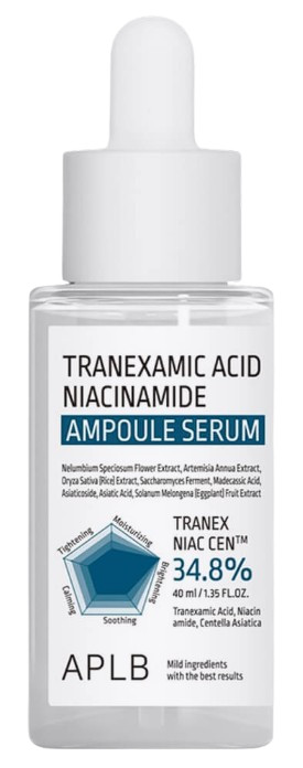 APLB Ампульная сыворотка от пигментации Tranexamic Acid Niacinamide Ampoule Serum — aplb tranexamic acid niacinamide ampoule serum, APLB, ампульная сыворотка для лица