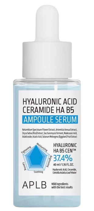 APLB Ампульная увлажняющая сыворотка Squalane Hyaluronic Acid