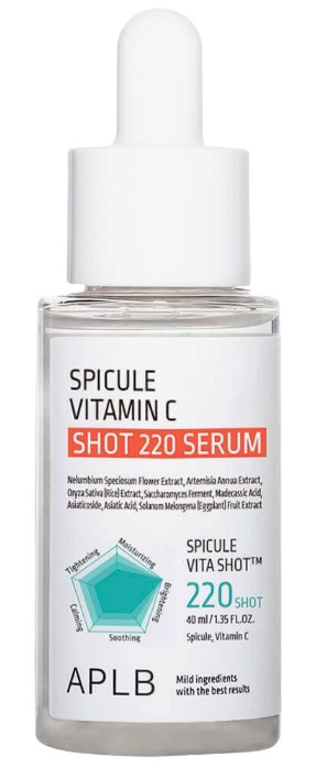 APLB Обновляющая сыворотка с микроиглами и витамином С Spicule Vitamin C Shot 220 Serum