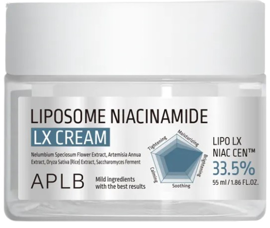 APLB Увлажняющий крем с липосомами и ниацинамидом Liposome Niacinamide LX Cream