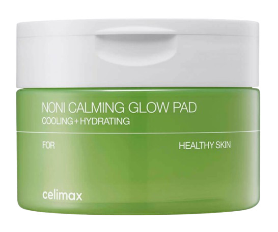 Celimax Успокаивающие тонер-пэды с экстрактом нони The Real Noni Calming Glow Pad
