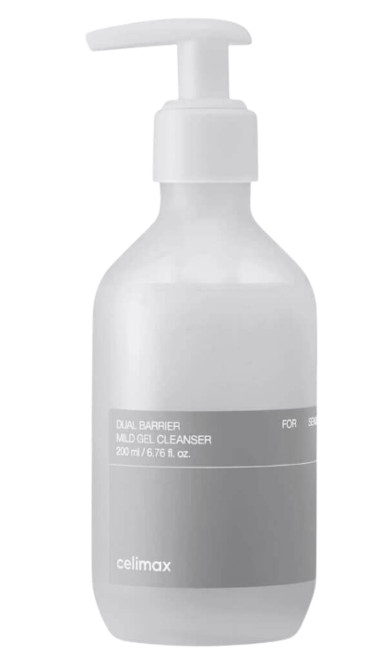 Celimax Гель-пенка для умывания с комплексом церамидов Dual Barrier Mild Gel Cleanser