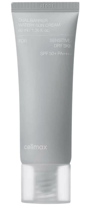 Celimax Солнцезащитный крем с комплексом церамидов Dual Barrier Watery Sun Cream SPF50+PA++++