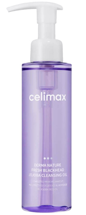 Celimax Гидрофильное масло от чёрных точек Derma Nature Fresh Blackhead Jojoba Cleansing Oil 150 мл