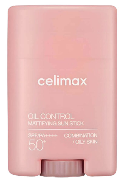 Celimax Солнцезащитный стик для жирной кожи Oil Control Mattifying Sun Stick SPF50+ PA++++