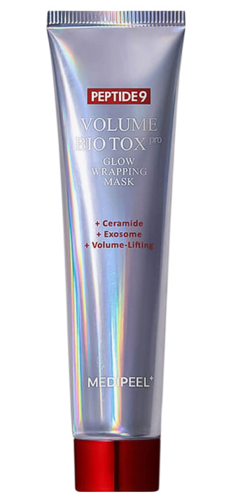 MediPeel Пептидная маска-плёнка для сияния кожи Volume Bio Tox Glow Wrapping Mask Pro