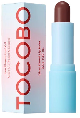 TOCOBO Бальзам для губ Glass Tinted Lip Balm 017 Choco Jam