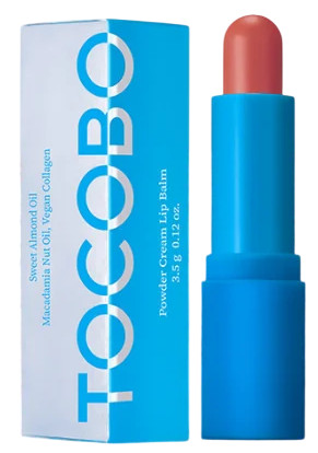 TOCOBO Кремовый оттеночный бальзам для губ Powder Cream Lip Balm 034 Peach Tart