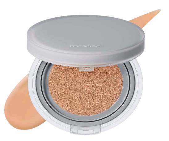 Rom&nd Стойкий тональный кушон с полуматовым финишем Nu Zero Cushion SPF24 PA++ 05 Sand 25