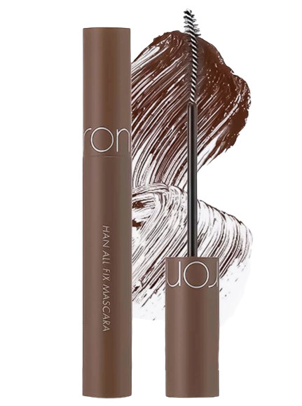 Rom&nd Удлиняющая коричневая тушь для ресниц Han All Fix Mascara L03 Long Hazel
