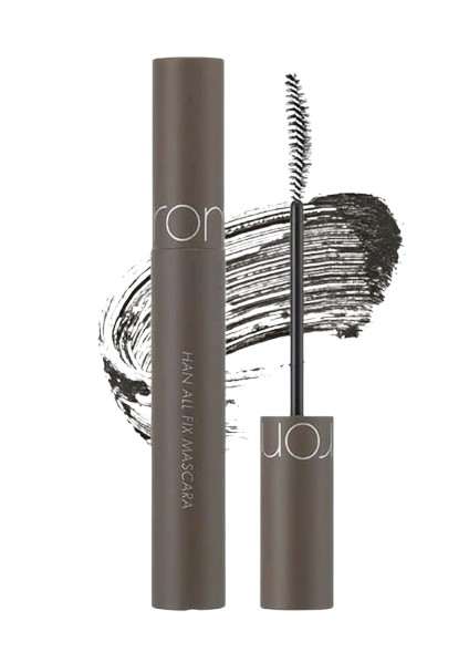 Rom&nd Bодостойкая тушь для удлинения ресниц Han All Fix Mascara L02 Long Ash waterproof