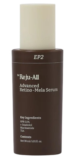 Dr.Reju-All Разглаживающая и осветляющая сыворотка для лица Advanced Retino-Mela Serum