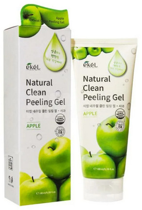 EKEL Пилинг-скатка для лица с экстрактом зеленого яблока Peeling Gel Apple — пилинг-скатка, скатка для лица, пилинг гель
