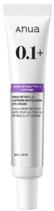 ANUA Крем для кожи вокруг глаз RETINOL 0.1 CAFFEINE REVITALIZING EYE CREAM