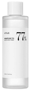 Успокаивающий тонер с экстрактом хауттюйнии HEARTLEAF 77 SOOTHING TONER