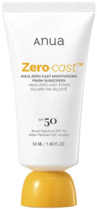 Увлажняющий солнцезащитный крем ZERO-CAST MOISTURIZING FINISH SUNSCREEN