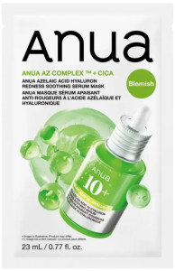Успокаивающая маска с азелаиновой кислотой AZELAIC ACID HYALURON REDNESS SOOTHING SERUM MASK