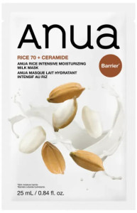 Тканевая маска для интенсивного питания и восстановления кожи RICE 70 INTENSIVE MOISTURIZING MILK MASK