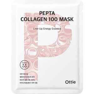 Укрепляющая тканевая маска для лица с коллагеном Pepta Collagen 100 Mask