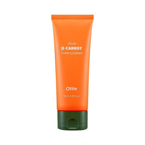 Веганская очищающая пенка для лица с органическим соком моркови Vegan Beta-Carrot Foam Cleanser