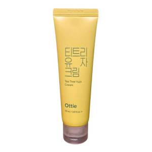 Противовоспалительный крем для лица с экстрактом чайного дерева Tea Tree Yuja Cream
